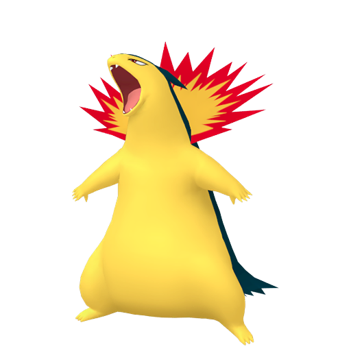 Shiny Typhlosion in Legends of Arceus