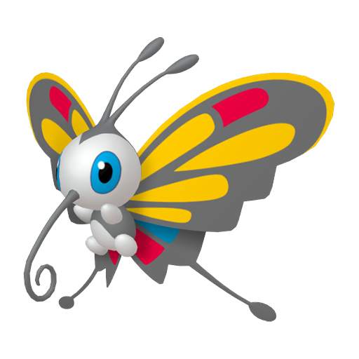 Shiny Beautifly in Legends of Arceus