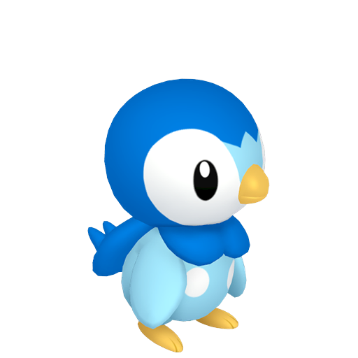 Shiny Piplup in Legends of Arceus