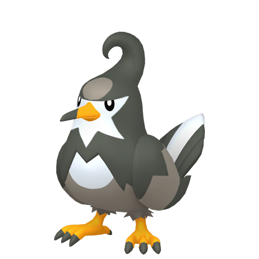 Shiny Staravia in Legends of Arceus