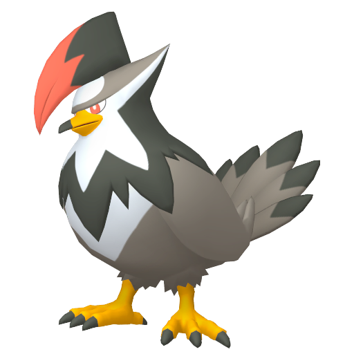 Shiny Staraptor in Legends of Arceus