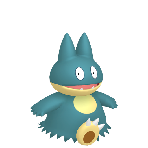 Shiny Munchlax in Legends of Arceus