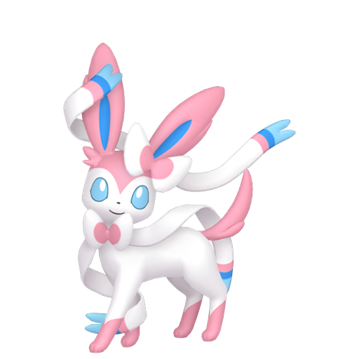 Shiny Sylveon in Legends of Arceus