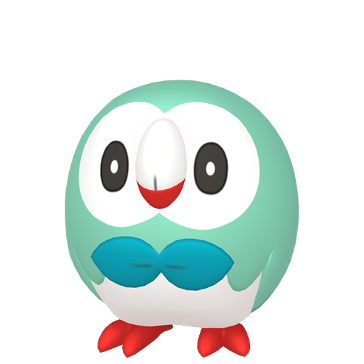 Shiny Rowlet in Legends of Arceus