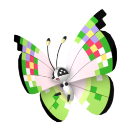 Shiny Vivillon (Fancy) - Pokestar